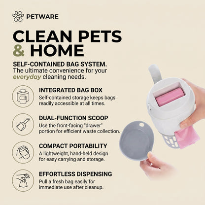 Pawlio Scoop & Seal™ 2-in-1